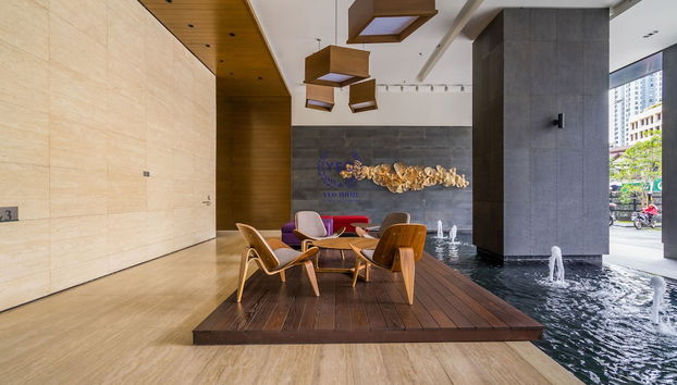 Sala de estar do lobby