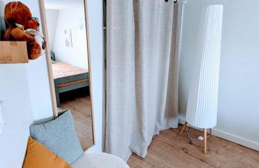 Duplex vue mer à deux pas de la plage, balcon et espace cinéma - Foto 13