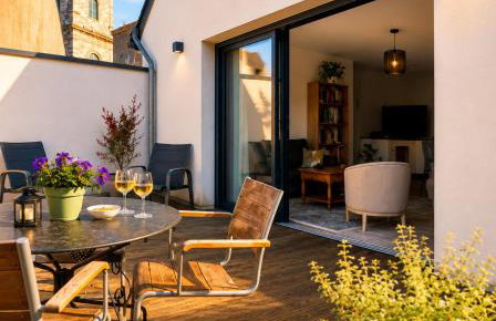 Plein centre Auray - Spacieux duplex T2 avec grande terrasse ensoleillée - Foto 8