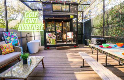 FunTropicalTinyHomeGolfCartLake - Foto 1