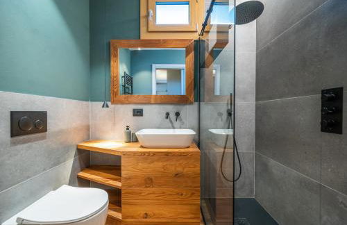 Luxury 9-Bed Apartment Steps from Ski Slopes with Parking & Ski Box - Foto 11