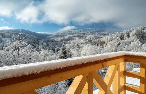 AleBale Przesieka luksusowy dom z bali z widokiem na Karkonosze - Foto 51