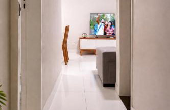 Apartamento Espaçoso e Completo com 3 Quartos - 2 Banheiros - Até 6 Pessoas - Check-in Automático 24h - Garagem Coberta - Foto 28