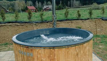 Domki nad rzeką w Komańczy - Foto 5