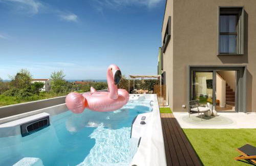 "CASA BELLA VITA" with large SPA and counter-current swimming near the beach! - Foto 1