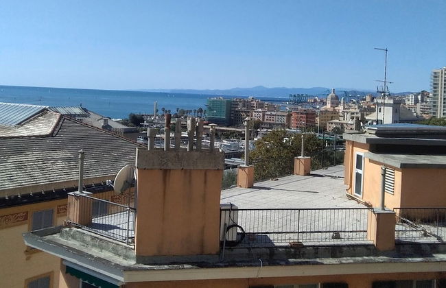 Spacious Apartment With sea View Terrace in Genoa Pegli - Foto 1