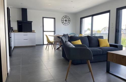 Appartement avec terrasse vue mer, parking privé (lgt B) - Foto 4