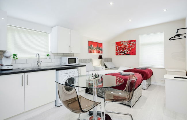 Studio Flat in Bedford Near Hospital & Stations - Foto 1