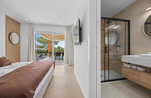 Villa Zanetta pet friendly near Poreč for 6 people with sea view & private pool - Foto 13