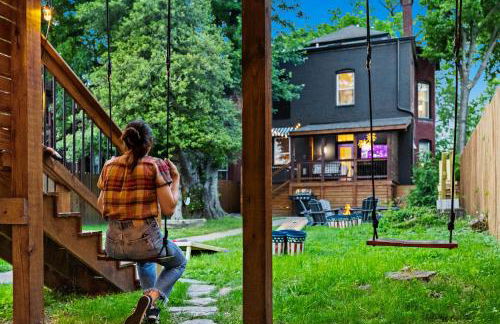 The Gatsby Carriage House Luxe Stay w Game Room - Foto 46