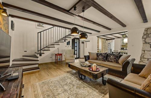 Charming Villa Antoana for families and kids in Labin - Rabac with kids playground & private pool - Foto 29