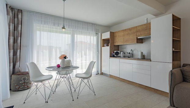 Zona de estar del vestíbulo