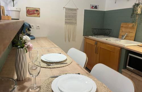 Grand studio neuf en rez de jardin avec terrasse - Foto 14