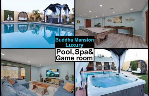 Buddha Mansion Luxury Resort - 8BR Modern, HotTub, Huge pool, Sauna, BBQ grill, Game Room - Foto 1