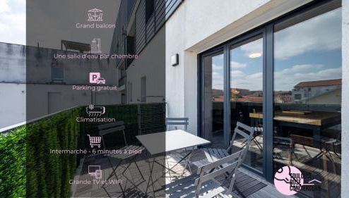 Le Saint Exupéry - T3 Centre Ville Avec Balcon + Parking Gratuit - Foto 1