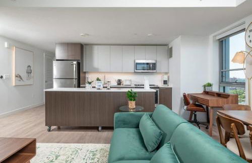 Central Square 3BR Condo with Downtown View Gym and Parking - Foto 27