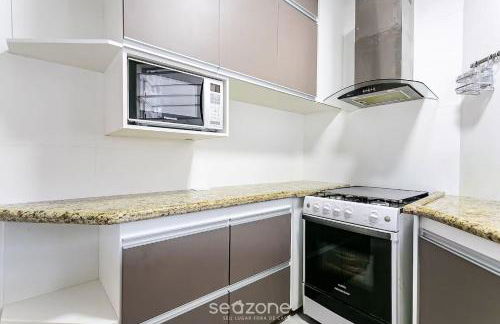 Apto vista mar c/ churrasq 250m da Praia CTA022 - Foto 3