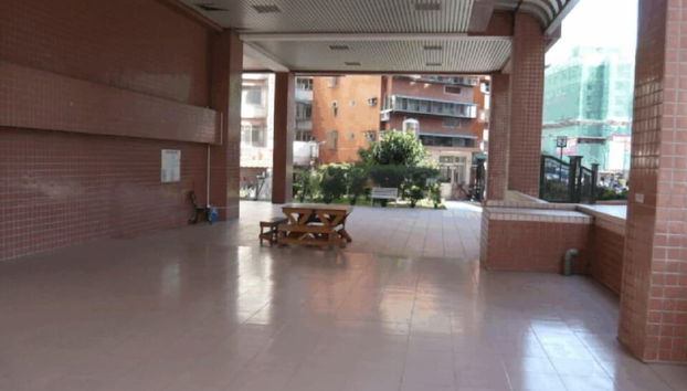 Facciata della struttura