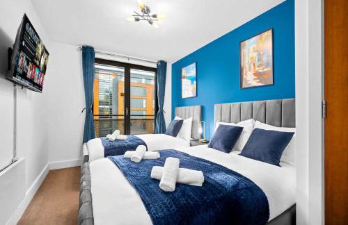 Sleeps 7 - 4 Beds Apt Arcadian Centre B'ham - Foto 7