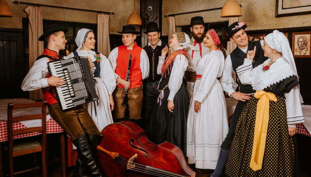 Cena con spettacolo a Lubiana