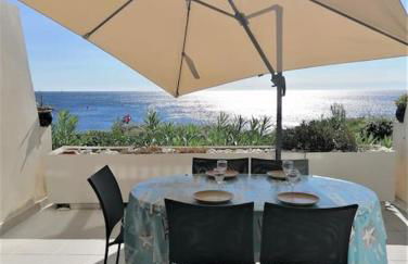 Le Nautile, résidence Les Corailleurs, duplex surplombant la mer, 6 pers - Foto 8