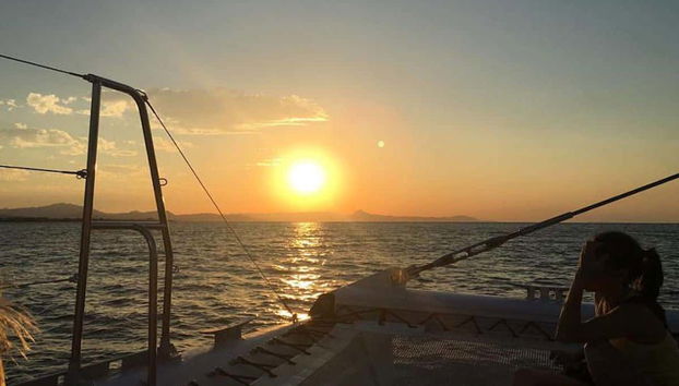 Profitez du coucher de soleil