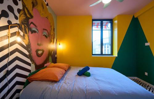 La Villa Orange - POP'ART - proche cité médiévale et centre ville à pied - Foto 2