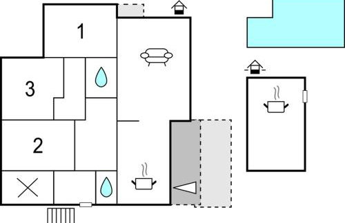 Three-Bedroom Holiday Home In Brstanovo - Foto 48