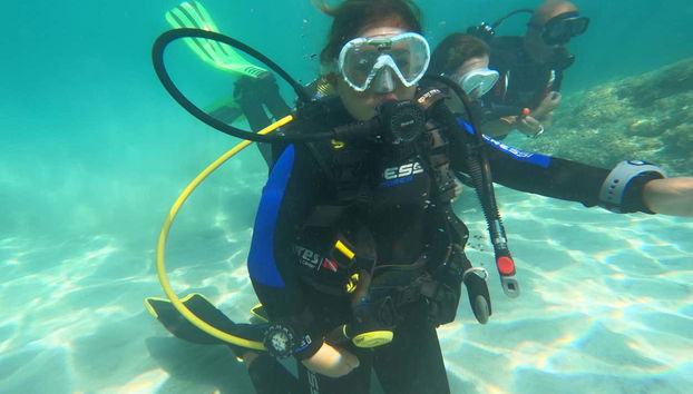 Esplorando i fondali di Minorca