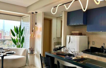 (1305) Studio Moderno e Aconchegante no Calhau - Foto 58