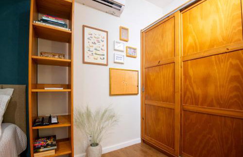 Studio perto da praia MAR, ar condicionado, estacionamento - Foto 11