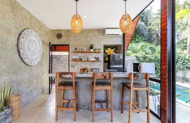 Azure 2BR Modern Private Pool Villa in Pererenan - Photo 11