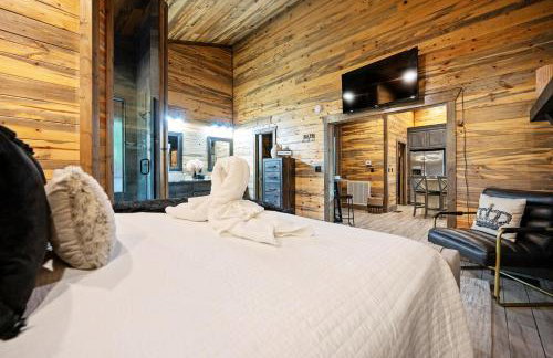 Romantic 1BR Cabin in Broken Bow HotTub, FirePit - Foto 23