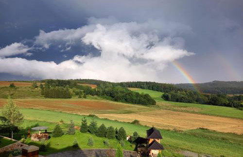 Domek jak z bajki - stylowy domek z bali z kominkiem - Foto 20