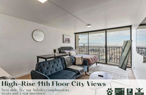 High Rise 11th Floor City Views Free Pkg Gym - Foto 32