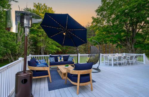 Lux estate! Hot tub, 8 acres, firepit, game room, private pond, EV, lots of privacy, 10 mins to town - Foto 68