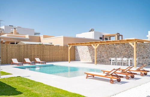 Villa Eos Mastichari - with heated pool - Foto 34