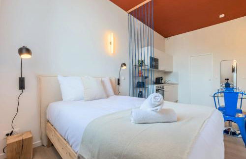 Studio équipé côté rue, parking gratuit - Foto 9