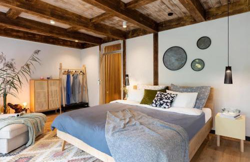 Nowoczesny dom nad jeziorem Zarybinek-Mazury Rybno, z własnym dostępem do linii brzegowej oraz łódką - Foto 14