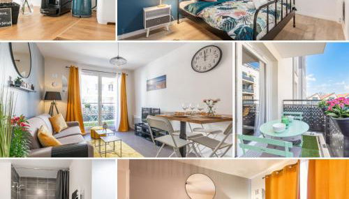 The Sunshine- Appart cosy proche Paris-Disney avec Parking privé dans résidence - Foto 4