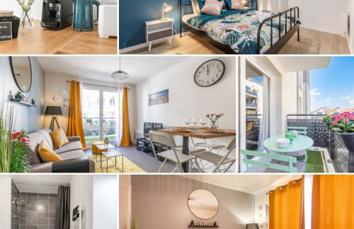 The Sunshine- Appart cosy proche Paris-Disney avec Parking privé dans résidence - Foto 4