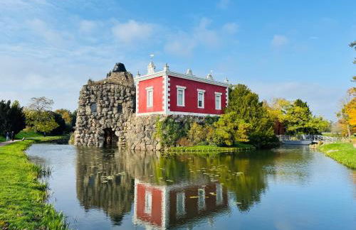 8 Personen Ferienhaus ,,Seegelblick" am Goitzschesee, erste Reihe am Strand mit Sauna, Whirlpool, Kamin, Wallbox & SUP - Foto 72
