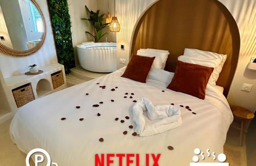 Suite Myria, Balnéo & Cinéma - 1 heure de Paris - Foto 1