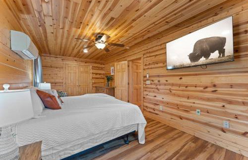 Cabin 5 Mtn View Cabin Near River with Hot Tub and Fire Pit - Foto 18