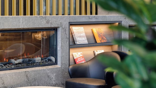 Coin salon dans le hall