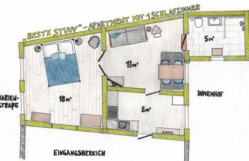 Das Gelbe Haus - Drei besondere Ferienwohnungen - Foto 33