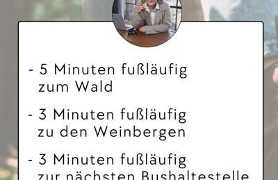 Pfälzer Herzel mit 2 Schlafzimmern und Blick über die Rheinebene kostenfreiem Parkplatz und Wlan fußläufig zum Wald und den Weinbergen Weinkühlschrank Brötchenservice Garten mit Gasgrill - Foto 2