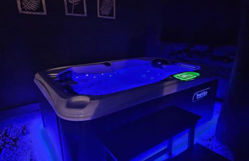 Studio-Valentine climatisée avec piscine chauffée & Spa 2 places - Foto 34