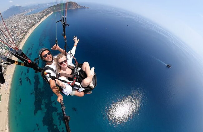 Alanya Parapente y traslado con Cleopatra Beach - Foto 2