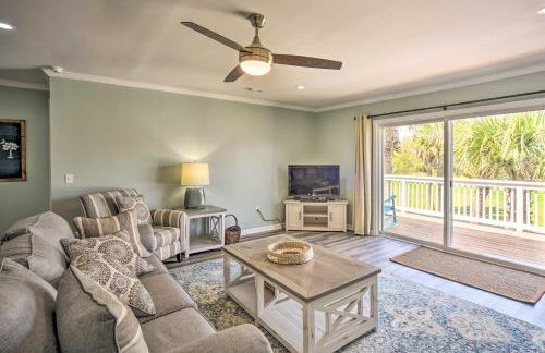 Sunny Edisto Island Duplex - Half Mile to Beach! - Foto 3